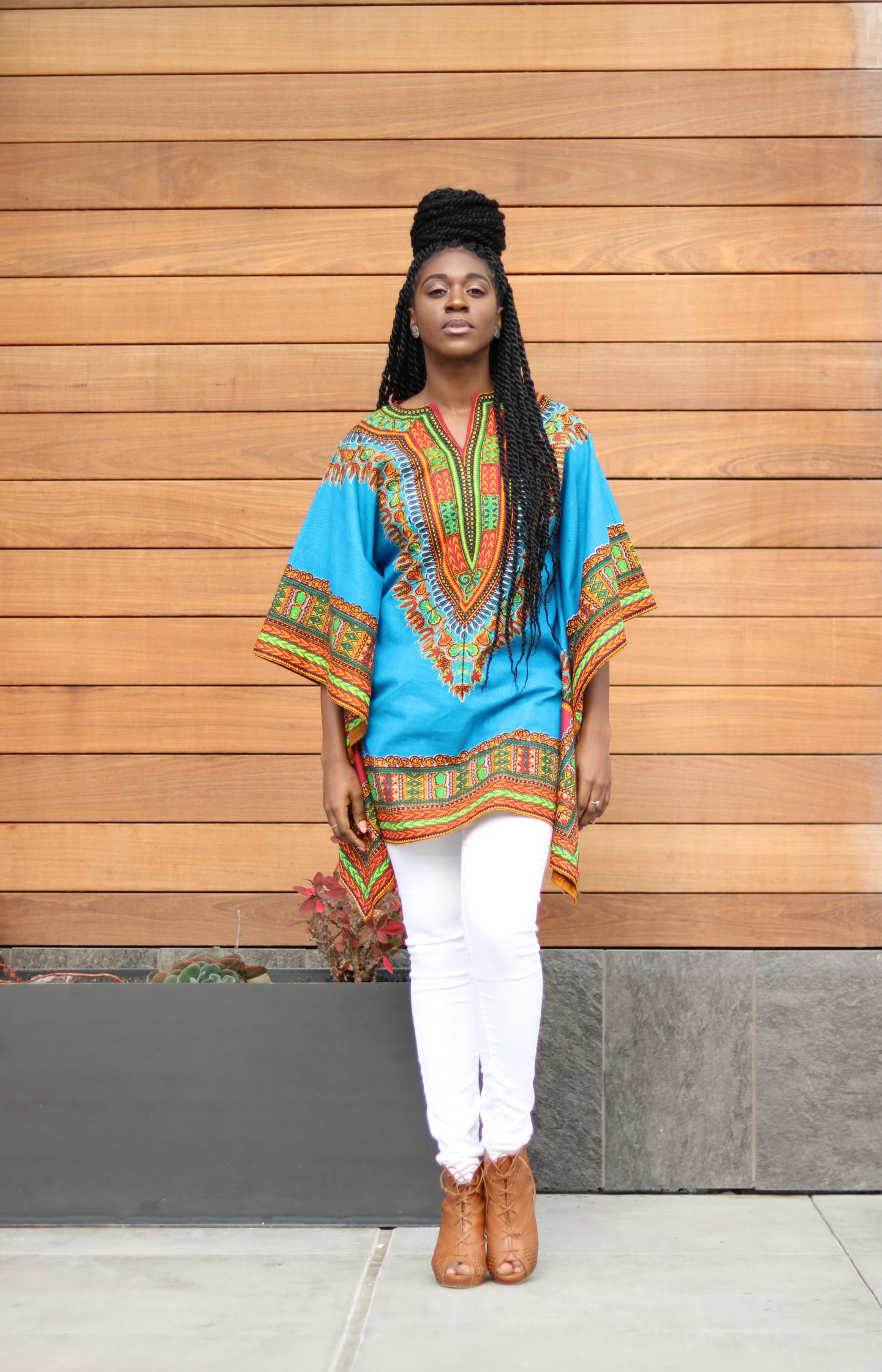 Dashiki shop shirt dress