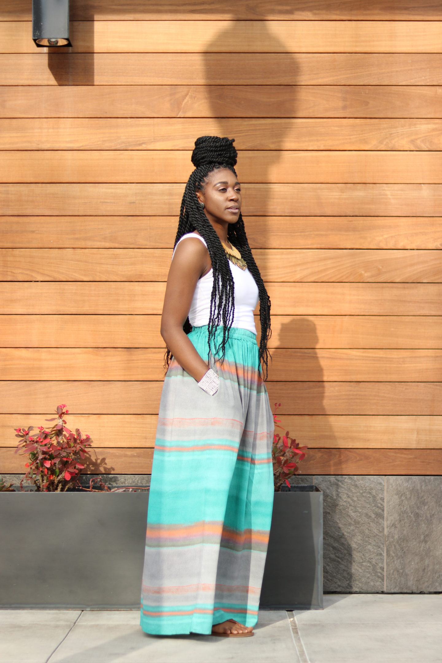 DIY Three Tiered Maxi Skirt  New Look 6516 - Montoya Mayo