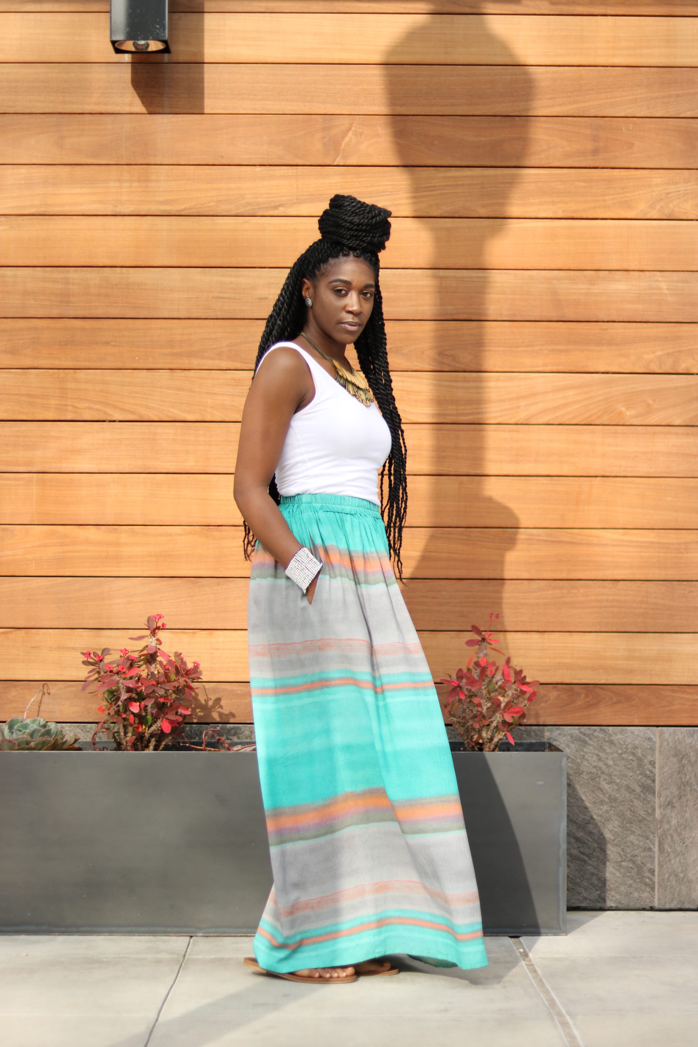 DIY Maxi Skirt Tutorial - Montoya Mayo