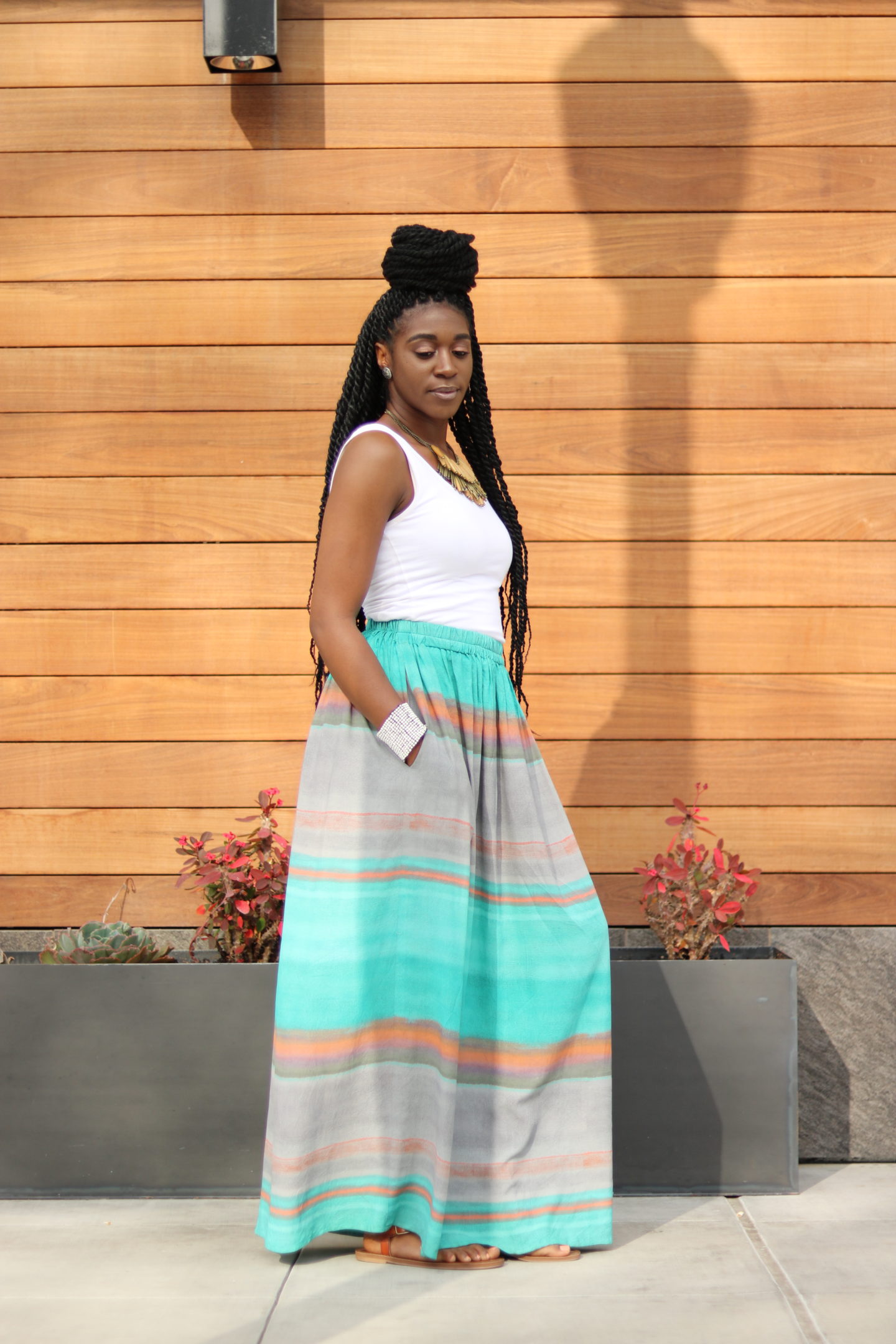 DIY Maxi Skirt Tutorial - Montoya Mayo