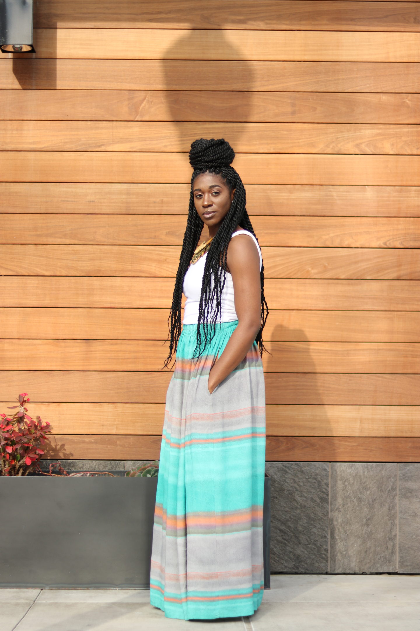 DIY Maxi Skirt Tutorial - Montoya Mayo