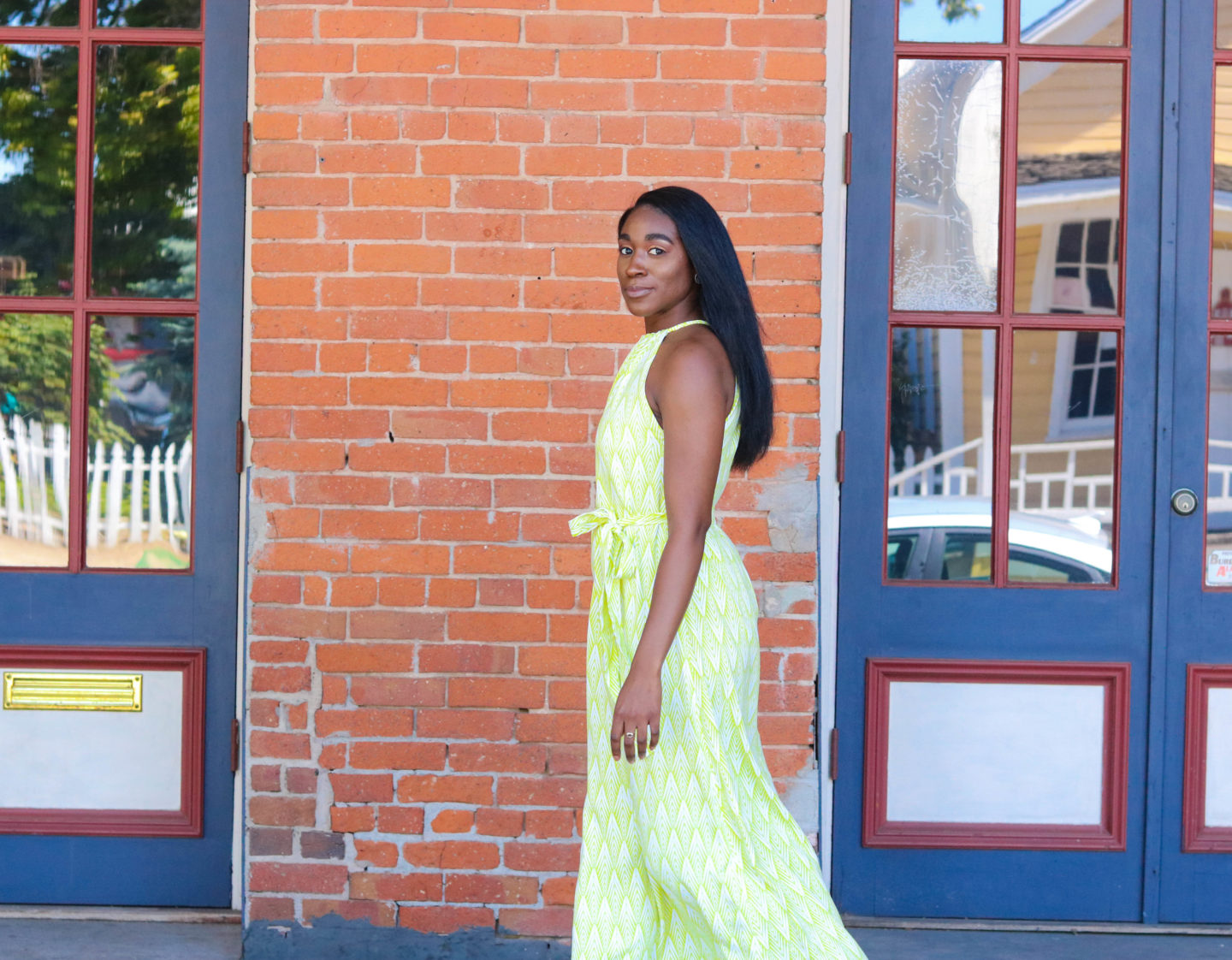 DIY Halter Knit Maxi Dress  McCall's M7593 - Montoya Mayo