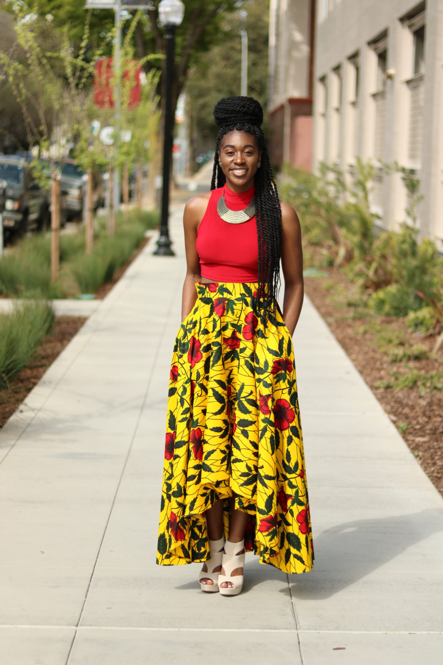 DIY High Low Maxi Circle Skirt Tutorial Montoya Mayo