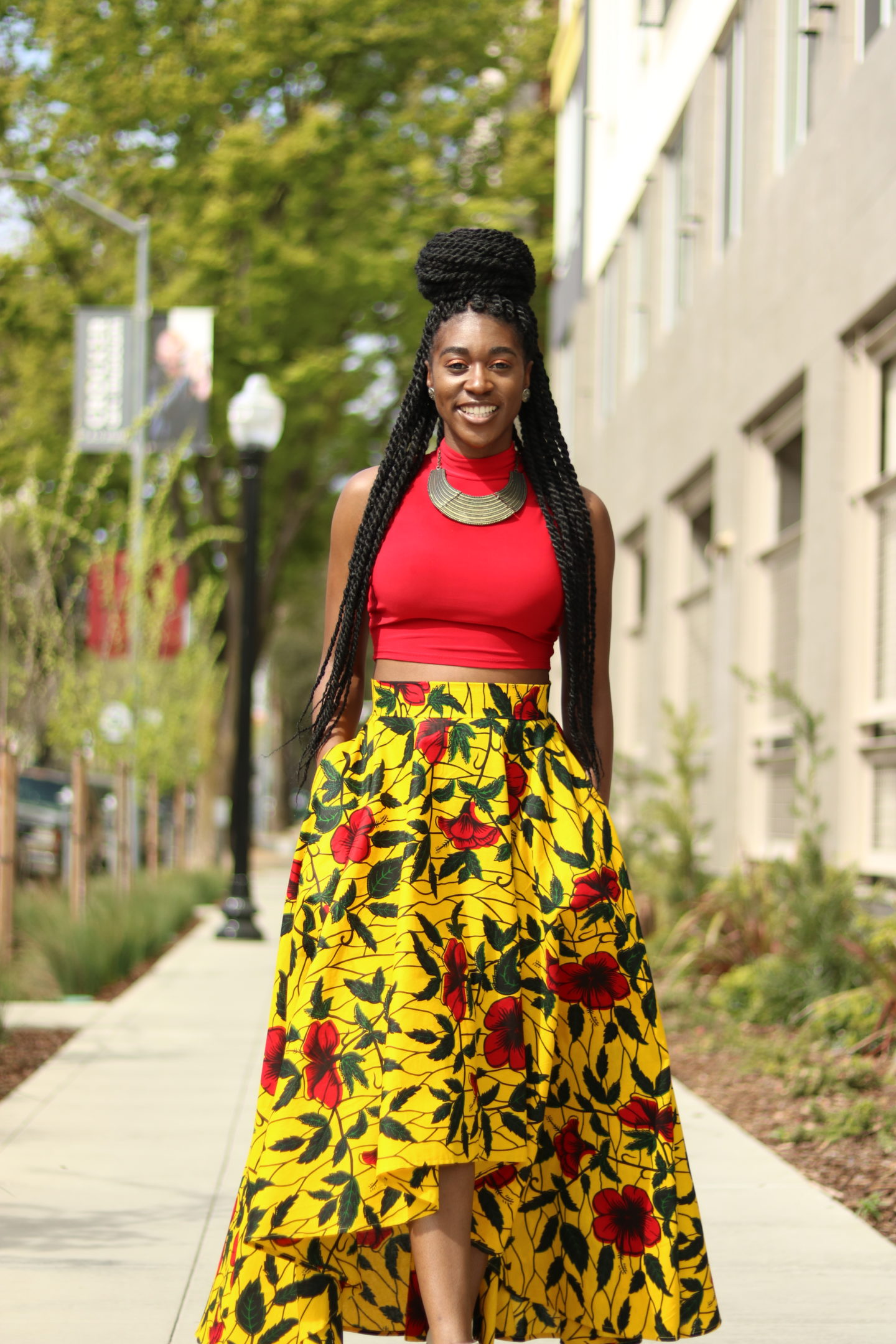 DIY High Low Maxi Circle Skirt Tutorial - Montoya Mayo