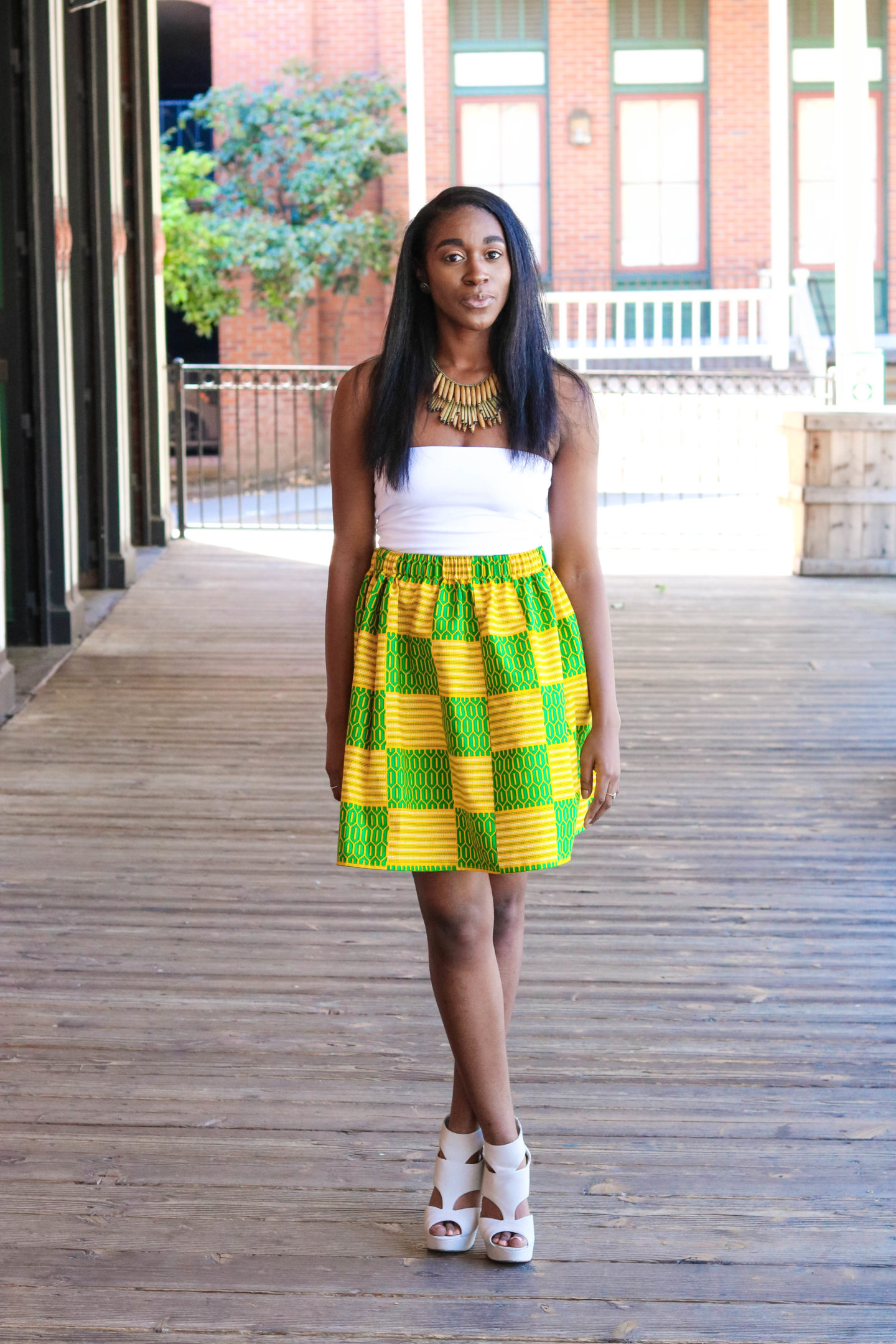 DIY Skirt Tutorial, 1 yard