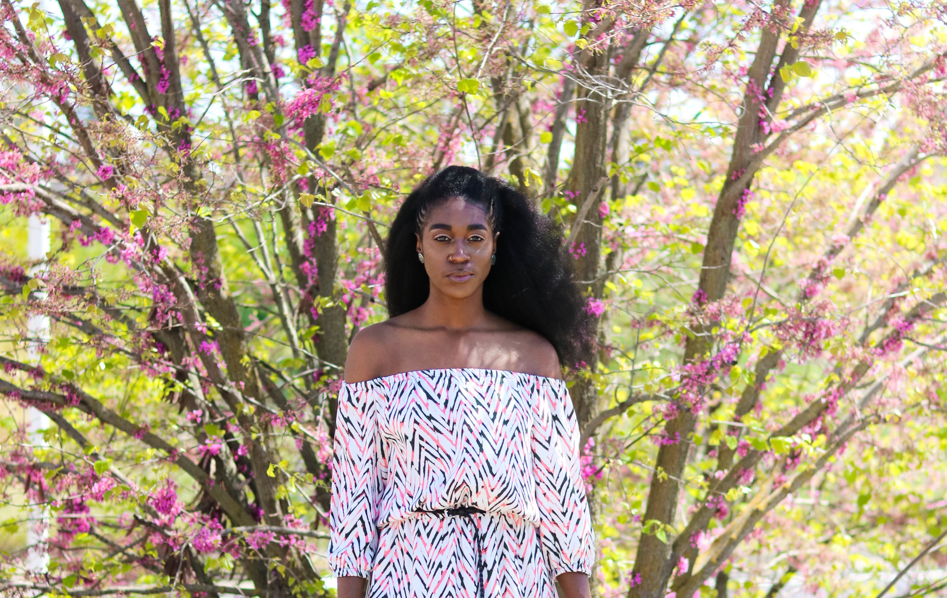 DIY Off the Shoulder Maxi Dress Tutorial - Montoya Mayo