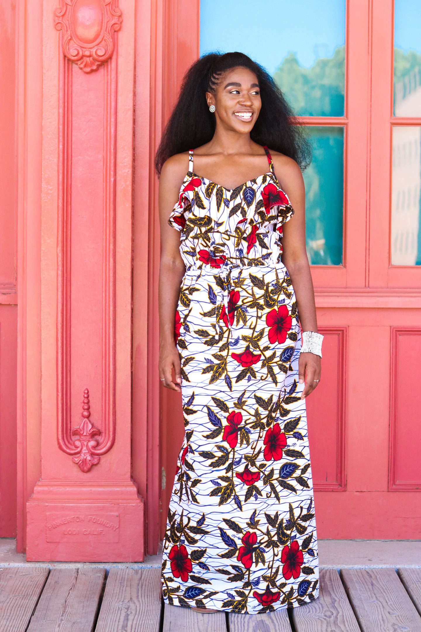 DIY Flutter Top Maxi Dress - Montoya Mayo