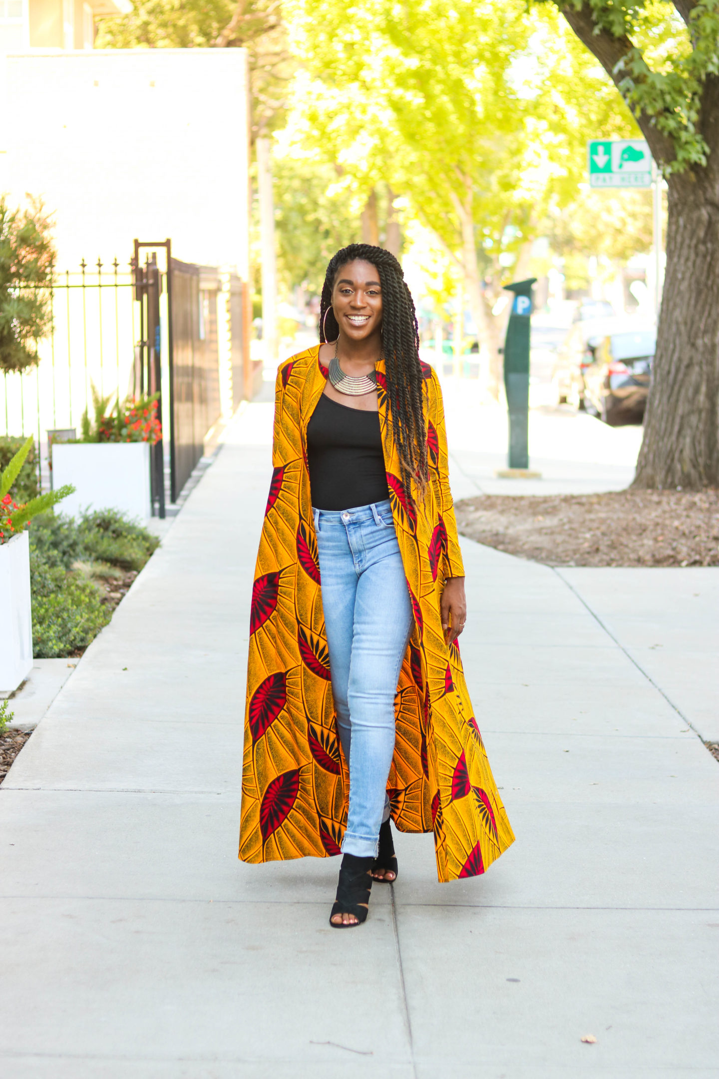 African Print Duster, African Print Cardigan, DIY Duster, DIY Coat, DIY Jacket, African Print Fashion, Long Cardigan, Fall Fashion, Ankara Fashion, Ankara Coat, Ankara Duster