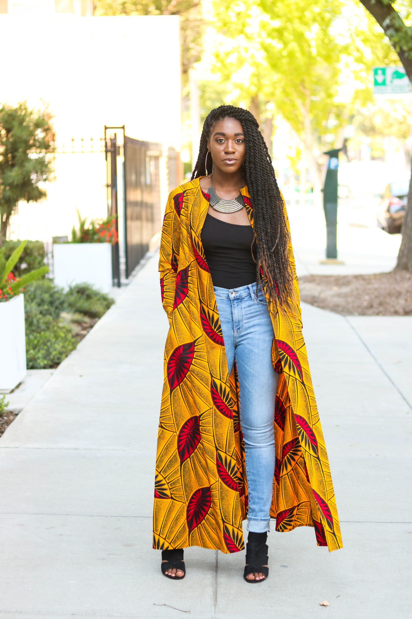 African Print Duster, African Print Cardigan, DIY Duster, DIY Coat, DIY Jacket, African Print Fashion, Long Cardigan, Fall Fashion, Ankara Fashion, Ankara Coat, Ankara Duster