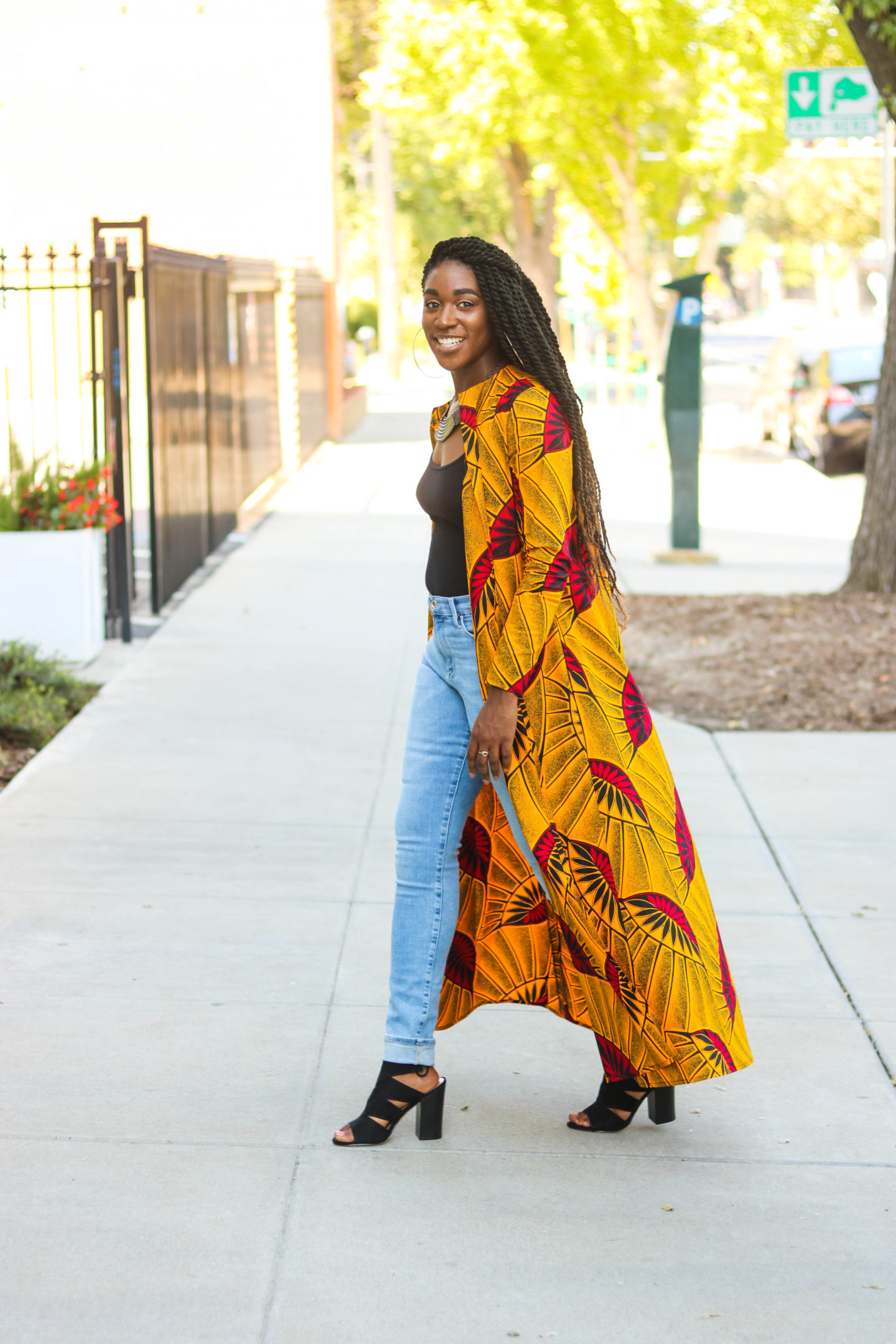 African Print Duster, African Print Cardigan, DIY Duster, DIY Coat, DIY Jacket, African Print Fashion, Long Cardigan, Fall Fashion, Ankara Fashion, Ankara Coat, Ankara Duster