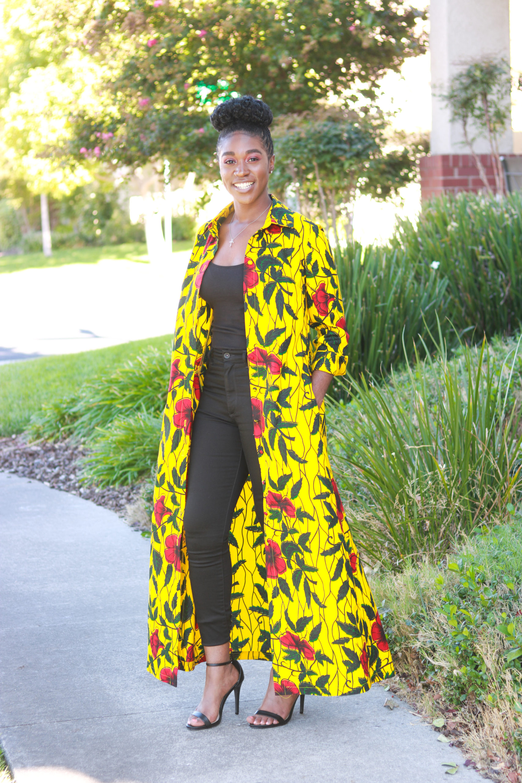 African print shirt dress hotsell