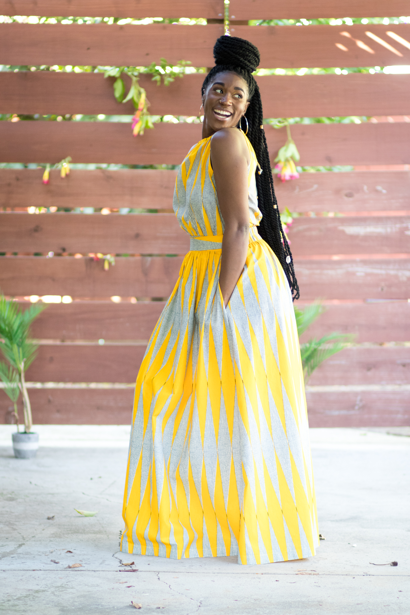 Is that a Dress? | DIY Maxi Skirt and Matching Top - Montoya Mayo