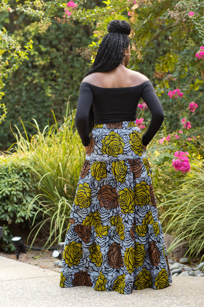 DIY Three Tiered Maxi Skirt | New Look 6516 - Montoya Mayo