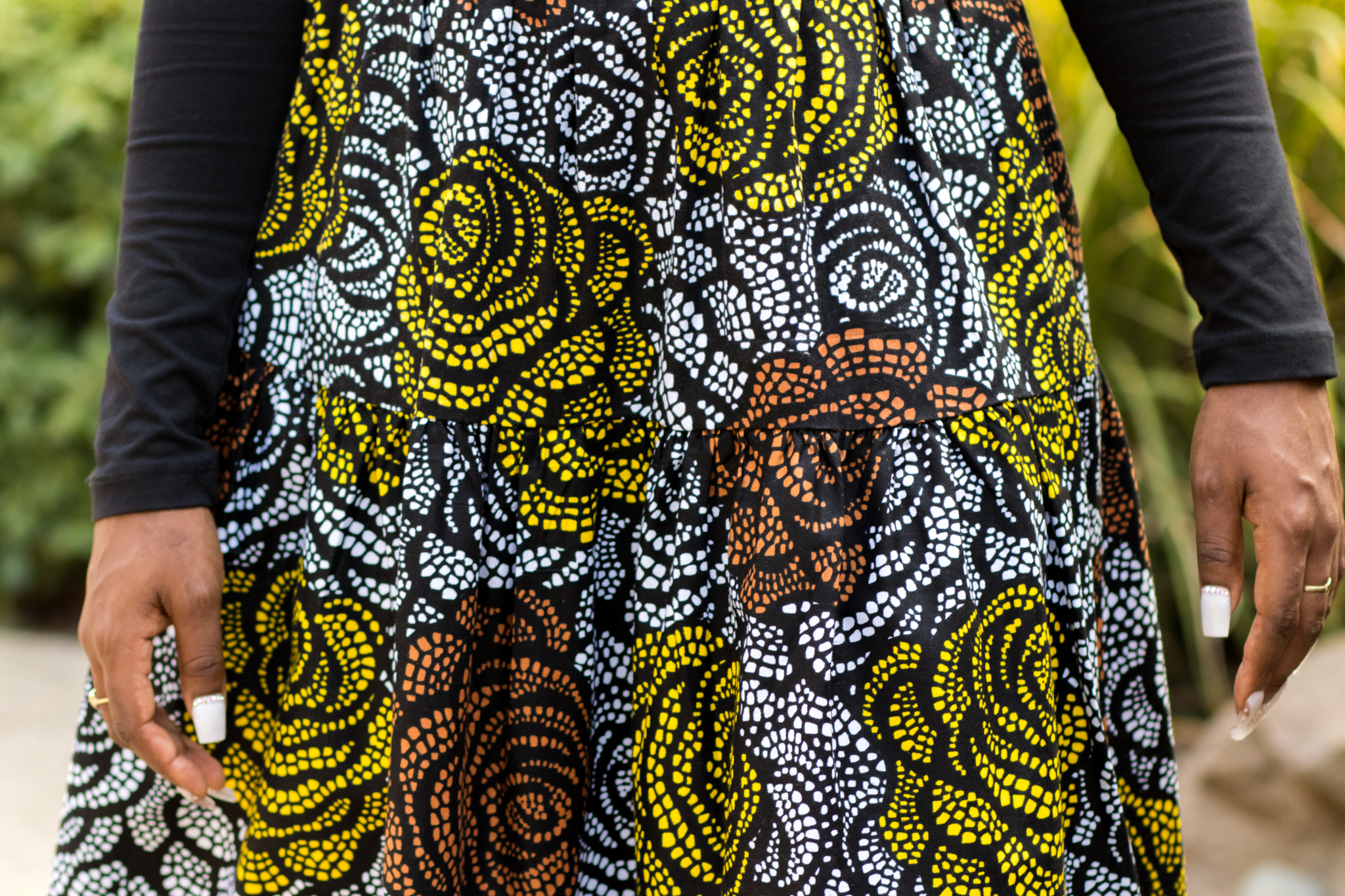 THREE LAYERED SKIRT