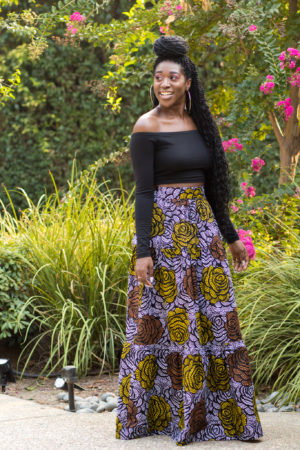 DIY Three Tiered Maxi Skirt | New Look 6516 - Montoya Mayo