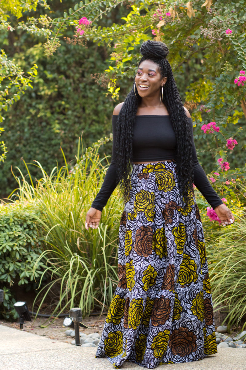 DIY Three Tiered Maxi Skirt | New Look 6516 - Montoya Mayo