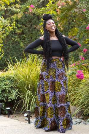 DIY Three Tiered Maxi Skirt | New Look 6516 - Montoya Mayo