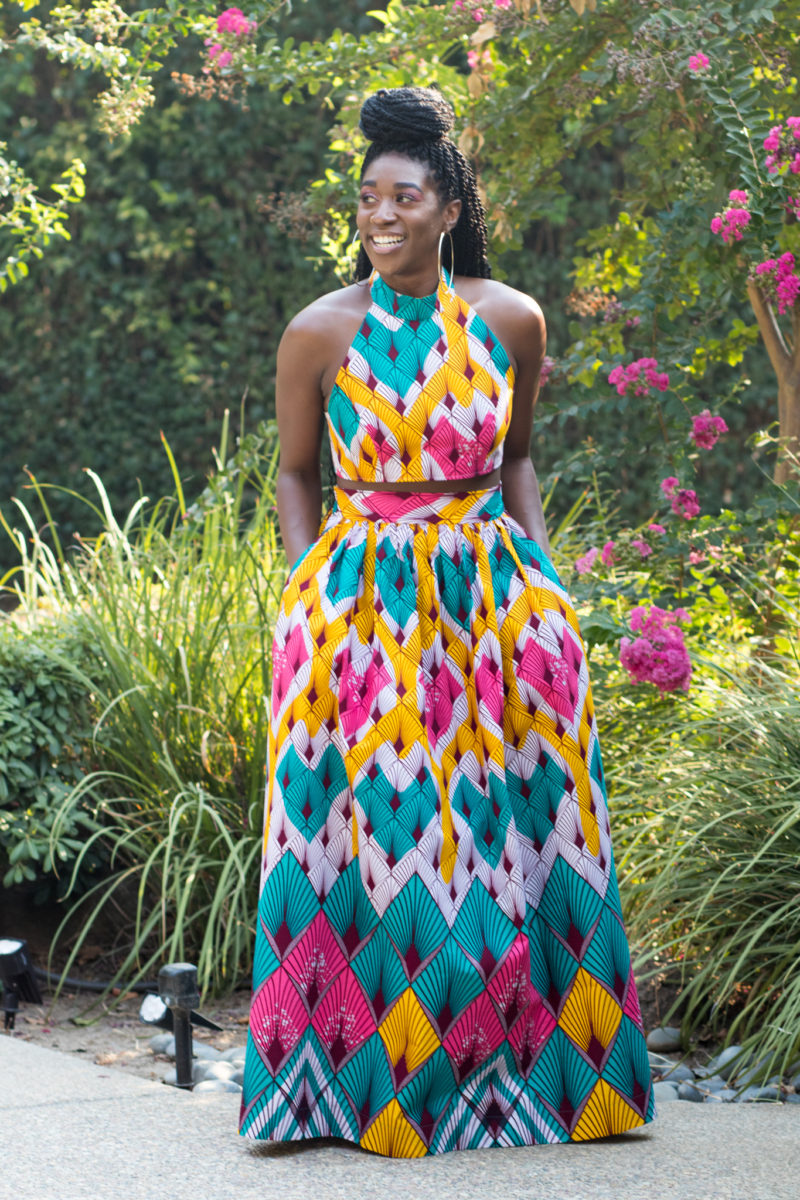 DIY Halter Top and Maxi Skirt - Montoya Mayo