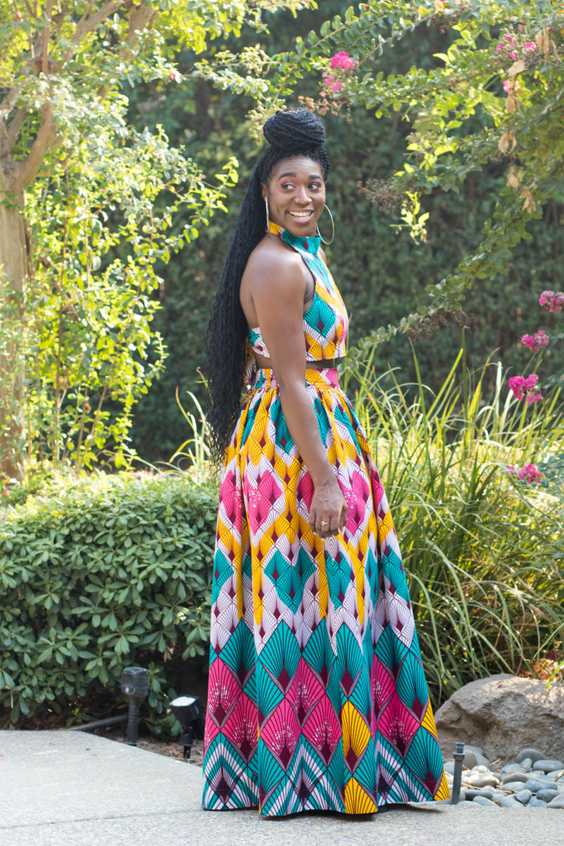 DIY Halter Top and Maxi Skirt - Montoya Mayo