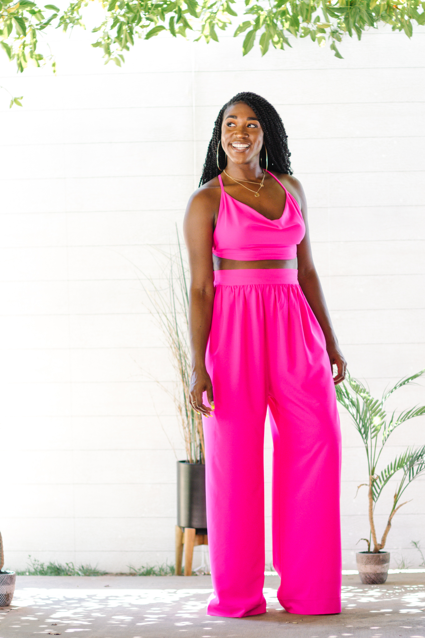 https://montoyamayo.com/wp-content/uploads/2021/08/DIY-Neon-pink-back-out-cowl-top-and-wide-leg-pants-Simplicity-8605-S8605-10.jpg